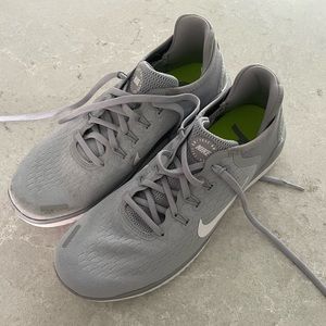 Mens Grey Nike Running Shoes
